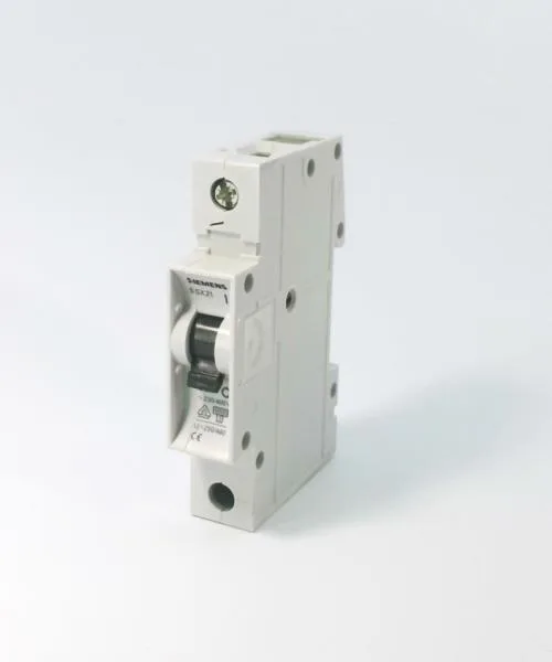 Siemens 5SX2125-6 — 1-Pole MCB (DIN Rail)