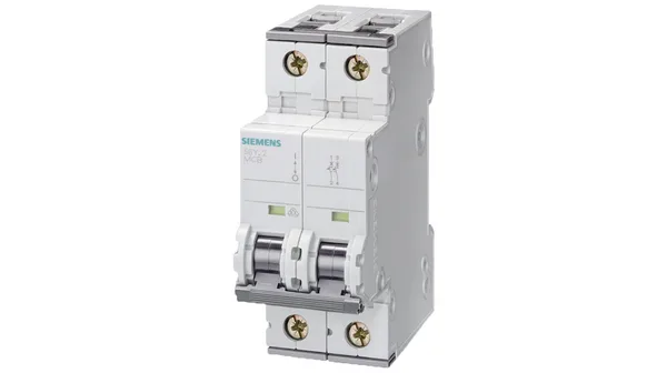 Siemens 5SY5204-7 — 2-Pole MCB (DIN Rail) (image 4)