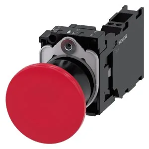 Siemens 3SU1100-1BA20-3FA0 — Emergency Stop Pushbuttons