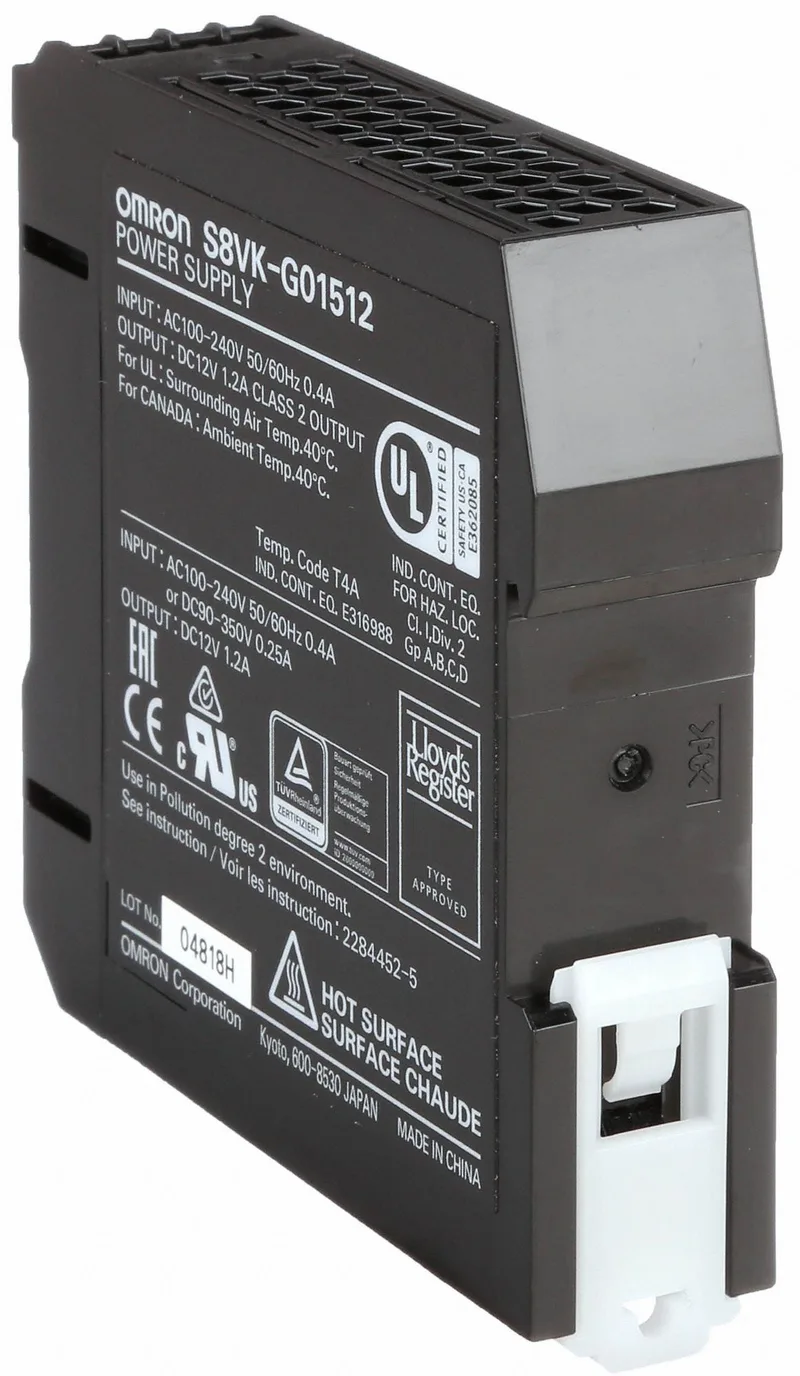 Omron S8VK-G01512 — DIN Rail Power Supplies (image 4)