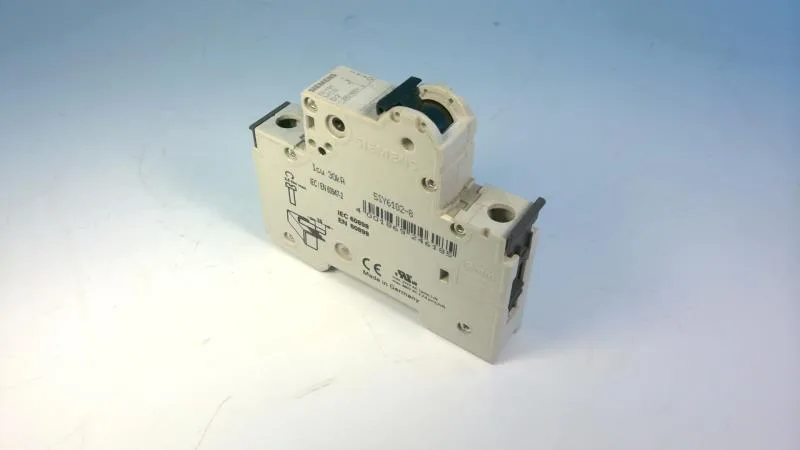 Siemens 5SY6102-8 — 1-Pole MCB (DIN Rail) (image 2)