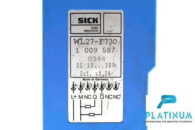 SICK WL27-F730 — Photoelectric Sensors (image 3)