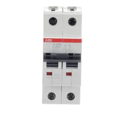 ABB ST202M-C20 — 2-Pole MCB (DIN Rail) (image 2)