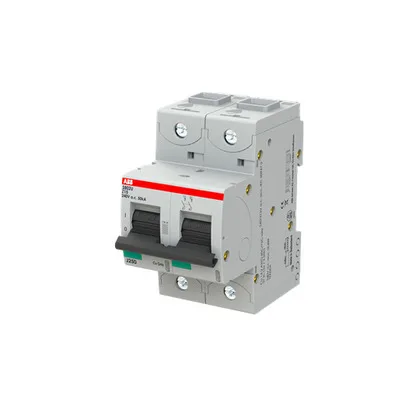ABB S802U-Z15 — 2-Pole MCB (DIN Rail)