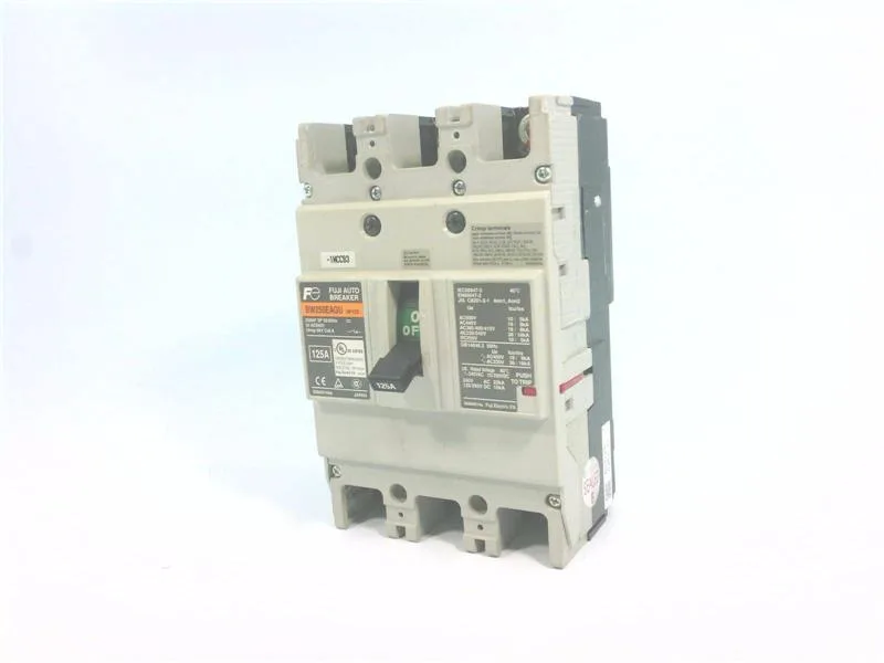 Fuji Electric BW250EAGU-3P125 — Molded Case Circuit Breakers (MCCB) (image 2)