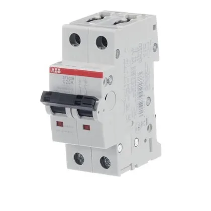 ABB ST202M-C25 — 2-Pole MCB (DIN Rail)