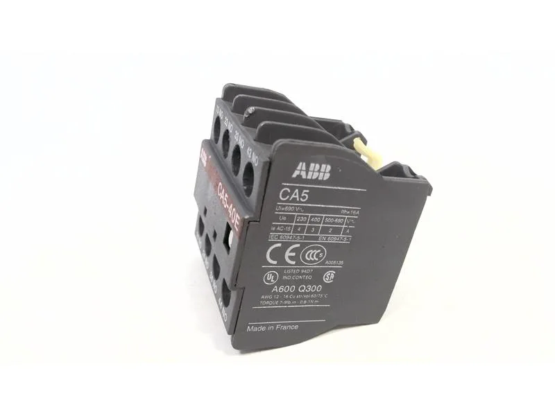 ABB CA5-40E — Auxiliary Contacts (image 4)
