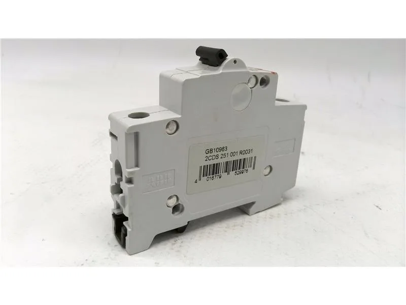 ABB S201-D3 — 1-Pole MCB (DIN Rail) (image 2)