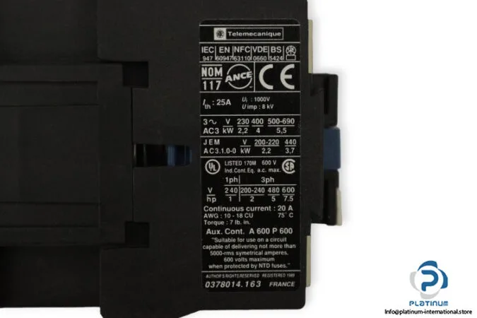 Schneider Electric LC1D0901P7 — Contactors (image 5)