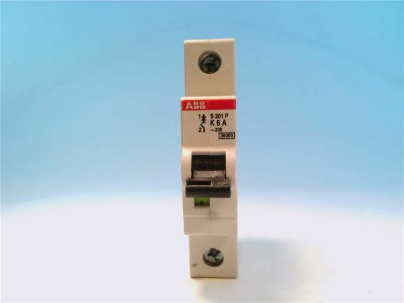 ABB S201P-K6 — 1-Pole MCB (DIN Rail) (image 2)