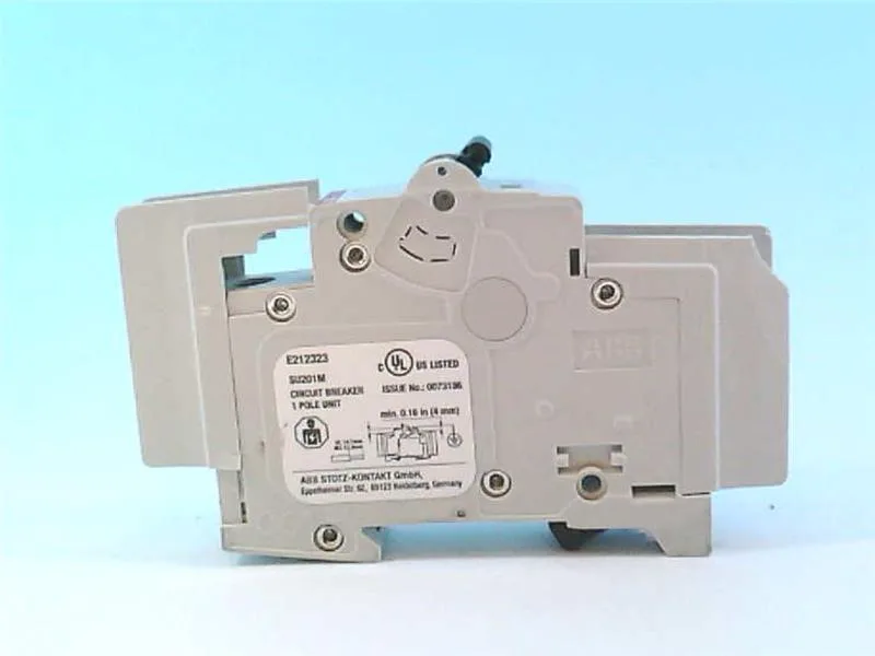 ABB SU201ML-C4 — 1-Pole MCB (DIN Rail) (image 4)