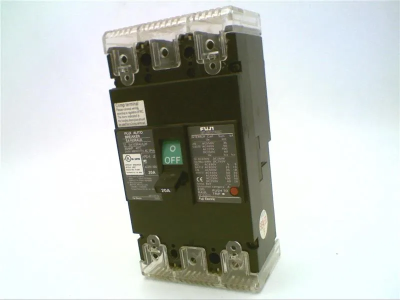 Fuji Electric SA103RAUL20 — Miniature Circuit Breakers (MCB) (image 2)