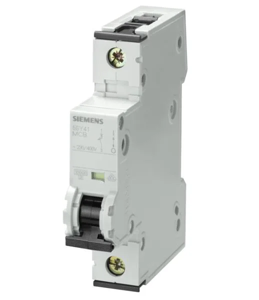 Siemens 5SY4140-7 — 1-Pole MCB (DIN Rail) (image 3)