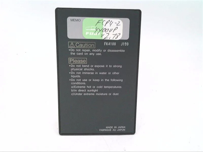 Fuji Electric FK4100 — PLC Accessories (image 2)