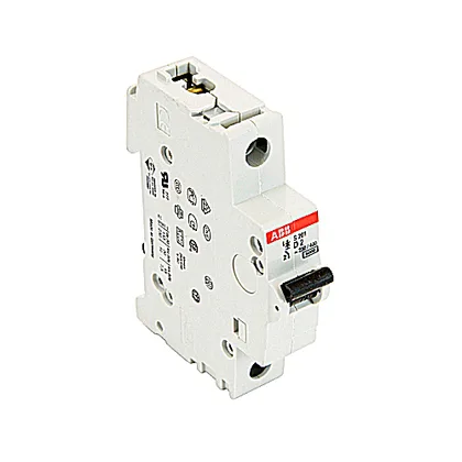ABB S201-D2 — 1-Pole MCB (DIN Rail) (image 2)
