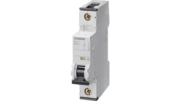 Siemens 5SY4106-6 — 1-Pole MCB (DIN Rail)