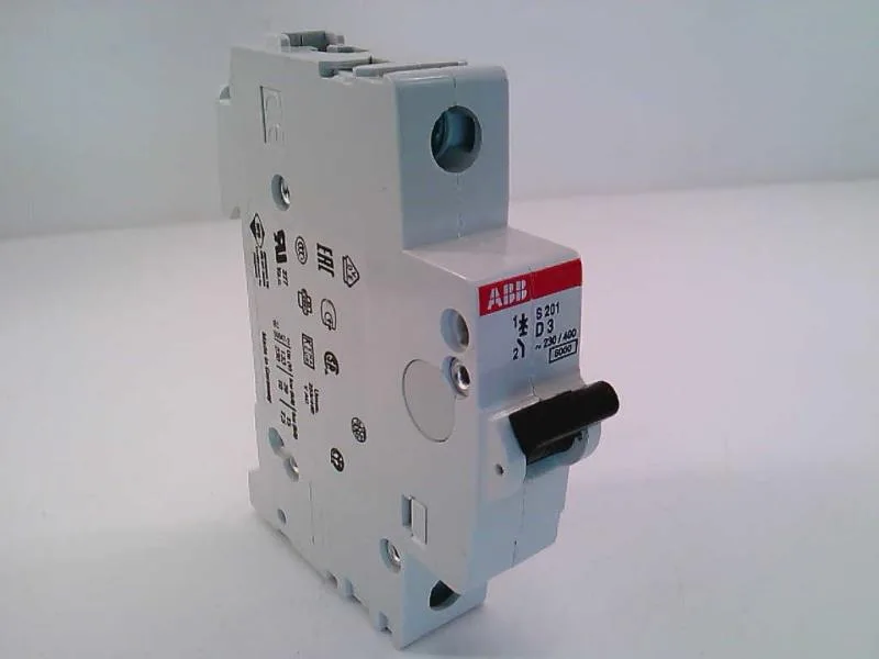 ABB S201-D3 — 1-Pole MCB (DIN Rail) (image 4)