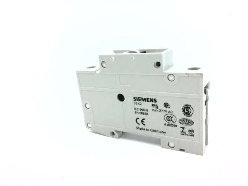 Siemens 5SX2106-8 — 1-Pole MCB (DIN Rail)