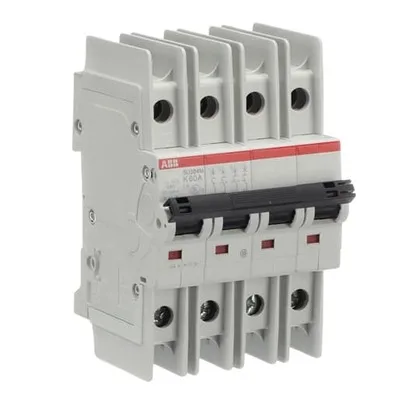 ABB SU204M-K60 — 4-Pole MCB (DIN Rail) (image 3)