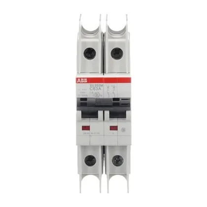 ABB SU202M-C63 — 2-Pole MCB (DIN Rail) (image 2)