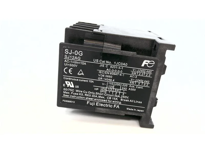 Fuji Electric SJ12AG-DC24V — Contactors (image 2)