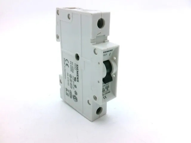 Siemens 5SX2125-7 — 1-Pole MCB (DIN Rail) (image 2)