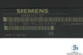 Siemens 6ES7193-1FL20-0XA0 — PLC I/O & Expansion Modules (image 5)