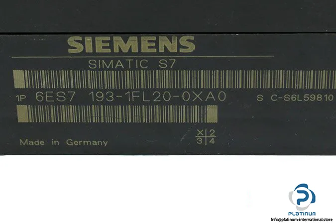 Siemens 6ES7193-1FL20-0XA0 — PLC I/O & Expansion Modules (image 5)