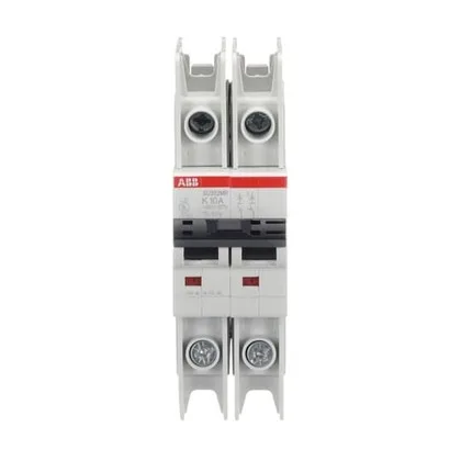 ABB SU202MR-K10 — 2-Pole MCB (DIN Rail) (image 2)