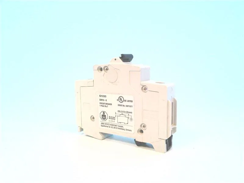 ABB S201-U-K10A — Miniature Circuit Breakers (MCB) (image 2)