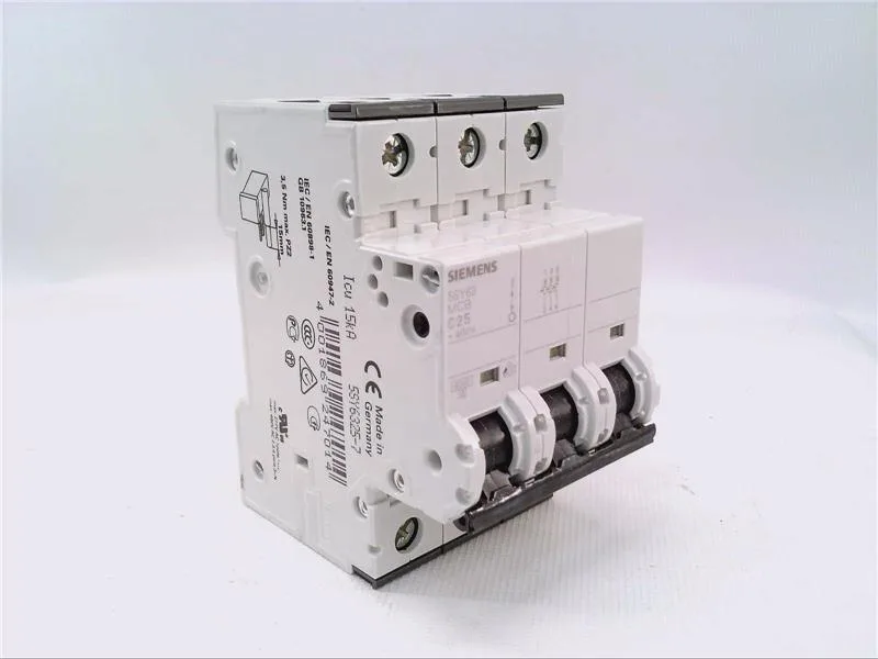 Siemens 5SY6325-7 — 3-Pole MCB (DIN Rail) (image 3)