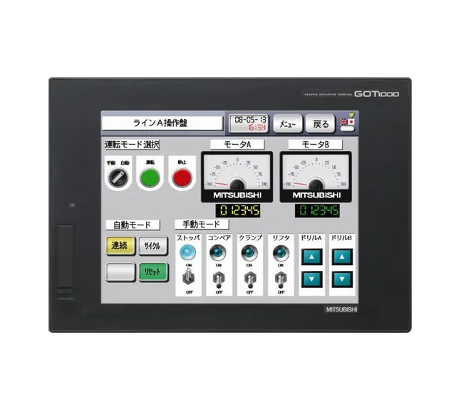 Mitsubishi Electric GT1675M-STBA — HMI Operator Interfaces