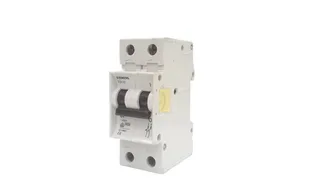 Siemens 5SX2204-8 — 2-Pole MCB (DIN Rail) (image 2)
