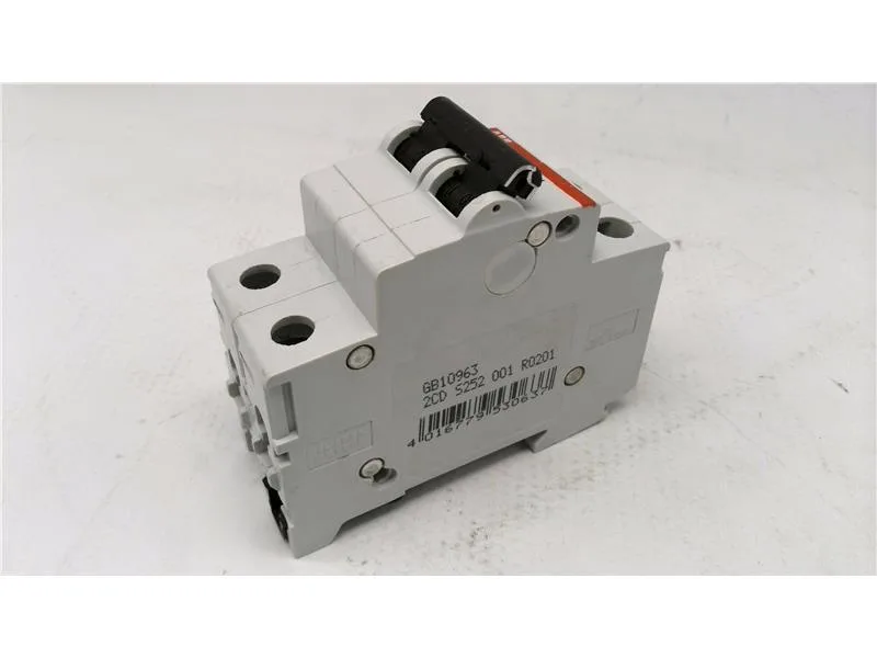 ABB S202-D20 — 2-Pole MCB (DIN Rail) (image 3)