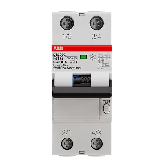 ABB 2CSR252140R1165 — Residual Current Breakers (RCCB/RCBO)