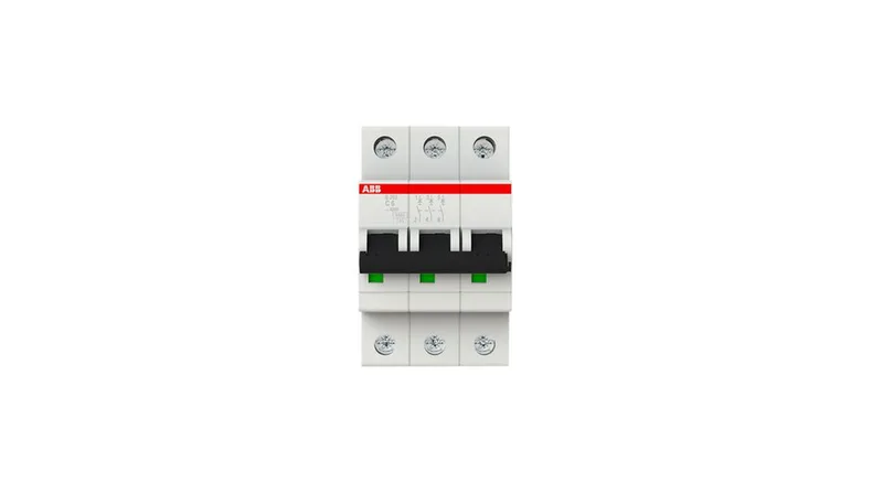 ABB 2CDS253001R0254 — 3-Pole MCB (DIN Rail) (image 3)