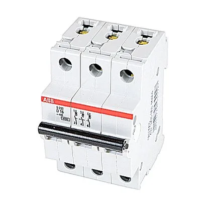 ABB S203-D13 — 3-Pole MCB (DIN Rail) (image 2)