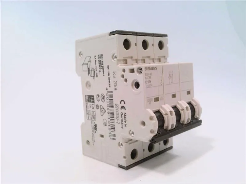 Siemens 5SY4310-7 — 3-Pole MCB (DIN Rail) (image 2)