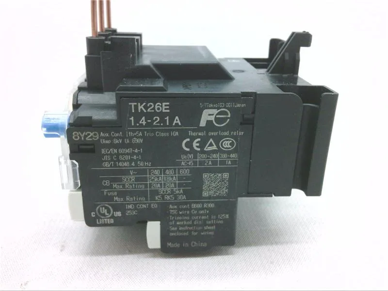 Fuji Electric TK26E-1P4 — Overload Relays (image 2)