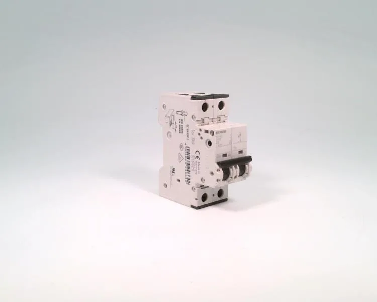 Siemens 5SY62MCB-D2 — 2-Pole MCB (DIN Rail) (image 2)