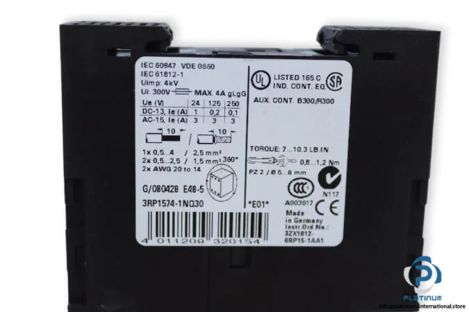 Siemens 3RP1574-1NQ30 — Time Delay Relays (image 5)