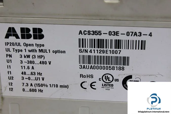 ABB ACS355-03E-07A3-4