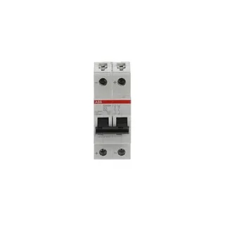 ABB S202MUC-C1 — 2-Pole MCB (DIN Rail)
