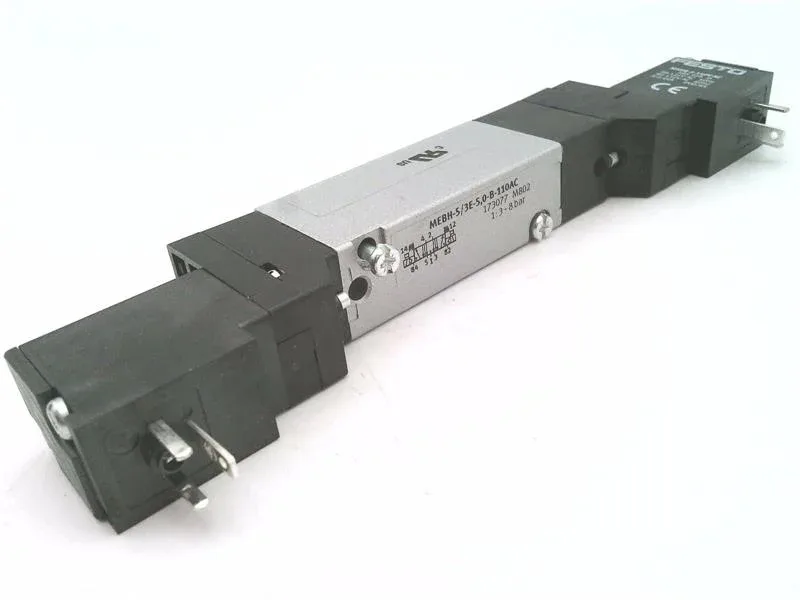 Festo MEBH-5/3E-5,0-B — Solenoid & Directional Valves