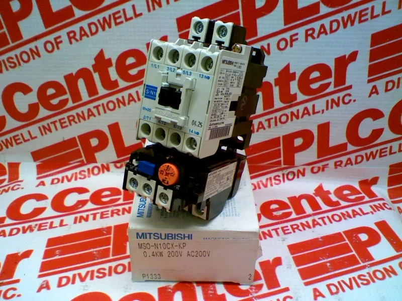 Mitsubishi Electric MSO-N10CX-KP-0.4KW-200V-AC200V — Motor Starters (image 3)