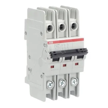ABB SU203MR-K15 — 3-Pole MCB (DIN Rail) (image 2)