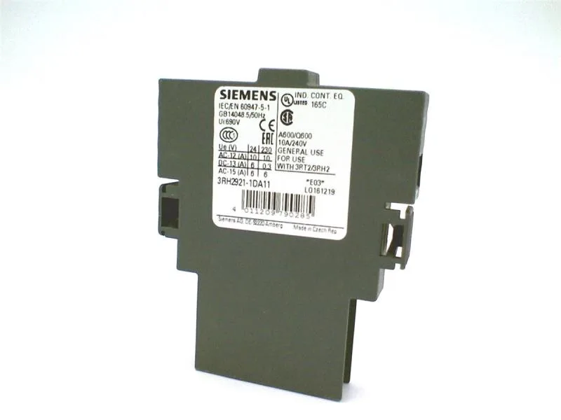 Siemens 3RH2911-4DA11 — Contactors (image 3)