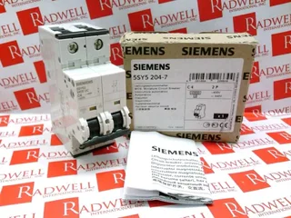 Siemens 5SY5204-7 — 2-Pole MCB (DIN Rail) (image 2)