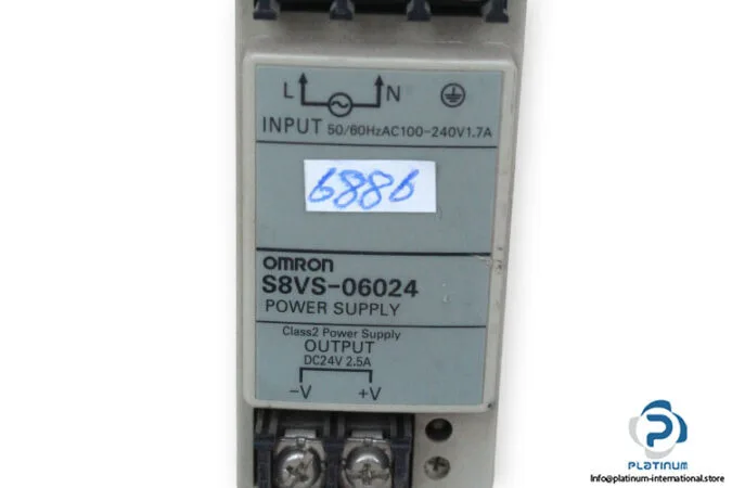Omron S8VS-06024 — DIN Rail Power Supplies (image 5)