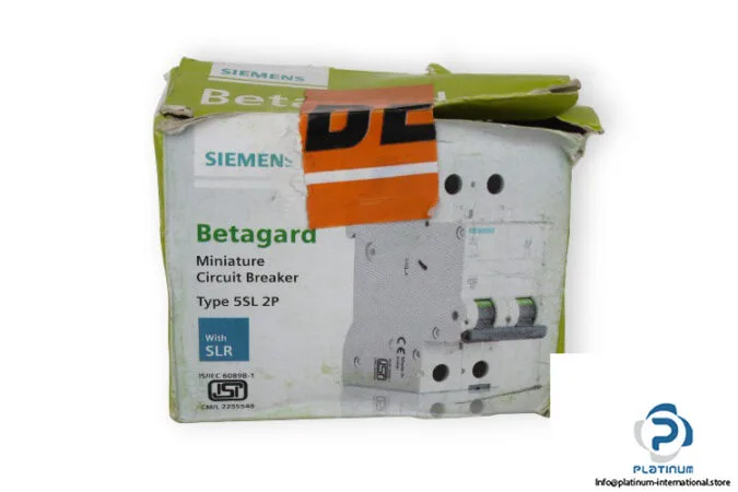 Siemens 5SL4206-7RC — 2-Pole MCB (DIN Rail) (image 5)